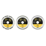 Diamantschijf set 3-dlg (125MM)