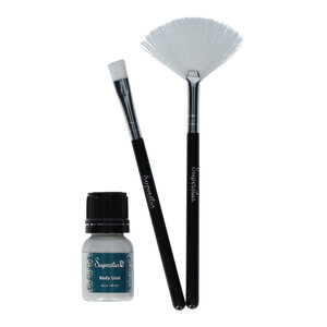 Brush & Glue set for Glitter Tattoo