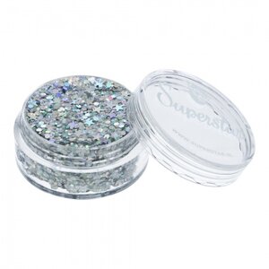 Chunky Glitter Cream Silver Starlight 10 ml.