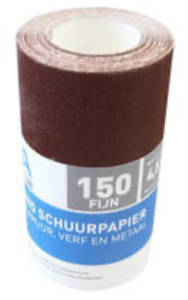VEBA Schuurpapier Rol 110 mmx4,5 m Edelkorund P150