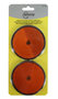 Reflector rond oranje 85mm 2 dlg