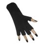 Vingerloze handschoen zwart