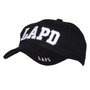 Baseball cap LAPD Zwart