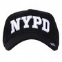 Baseball cap NYPD Zwart