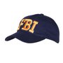 Baseball cap FBI gele tekst Blauw