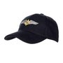 Baseball cap WWII-Propeller Wing Zwart