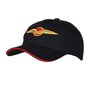 Baseball cap Dutch airforce w Zwart