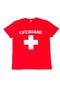 T-shirt LIFEGUARD Rood