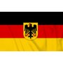 Vlag Duitsland + adelaar