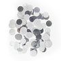 XL Confetti Round Silver 14G