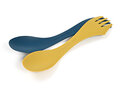 LMF Spork Bio Medium 2-Pack MustyYellow/HazyBlue