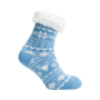 Home sokken blauw/wit