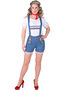 Tiroolse hotpants jeans