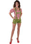 Tiroler broek ,met bretels groen