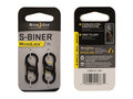 Nite Ize S-Biner Microlock Stainless Black