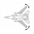 Modern Jet Fighter M38-B0755 #16145 bouwstenen Sluban_