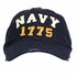 Baseball cap stone washed navy 1775 Blauw_