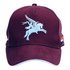 Baseball cap Pegasus WWII 3D Bordo_