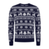 Sweater Scandinavia dark blue/white_