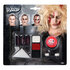 Schmink kit Zombie (nepbloedcapsules, latex wond, spons en applicator)_