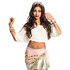 Set Belly dance  kleuren 4 kleuren ass. (hoofdband, armbanden en ceintuur)_