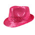 St. Hoed Popstar sequins fuchsia_