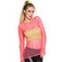 Pc. Fishnet shirt neon pink (M/L)_