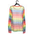 Pc. Fishnet shirt rainbow (M/L)_