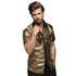 shirt disco goud _