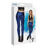 St. Legging Glance blauw (M stretch)_