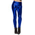 St. Legging Glance blauw (M stretch)_