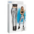 St. Legging Glance zilver (L/XL stretch)_