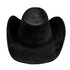 Cowboyhoed Wyoming zwart (leatherlook)_