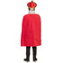 Mantel koning kind rood (90 cm)_