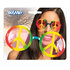 Pc. Party glasses Hippie_