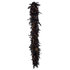 St. Boa 50 g Glamour zwart met gouden tinsel (180 cm)_