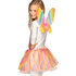 Set Regenboogfee (vleugels en tutu)_