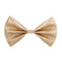 Pc. Bow tie Glitter gold_