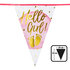 Folievlaggenlijn 'Hello girl!' (30 x 20 cm, 6 m)_