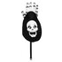 Trick or Treat zakje schedel (53 x 26 cm)_