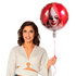 Pc. Foil balloon Horror clown double sided (45 cm)_