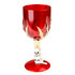 Plastic kelk Skull claw 3 kleuren ass. (25 cl, 17,5 cm)_