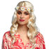 Pruik Joy blond met hoofdband_