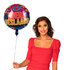 Folieballon 'Hoera geslaagd' dubbelzijdig (45 cm)_