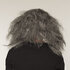 Latex hoofdmasker Zombieclown met haar_