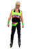 Outfit 80's tijger, broek/blouse_