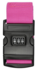 Kofferspanband + cijferslot fuchsia_