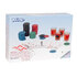 Set Drinking game Drinking poker (120 poker chips, 1 set cards, 4 glass shot glasses)_