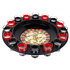 Set Drinking game Roulette (wheel Ø 30 cm, 16 shot glasses and 2 balls)_
