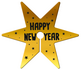 Glas Decoratie Set - BlackGold HNY - 12 stuks_